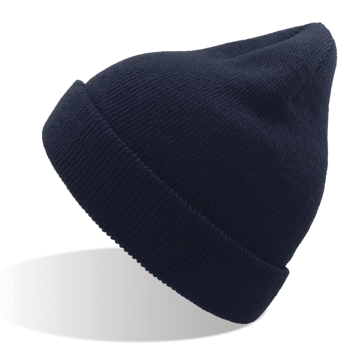 Kid Wind-S Beanie - Recycled Polyester - Navy - Front