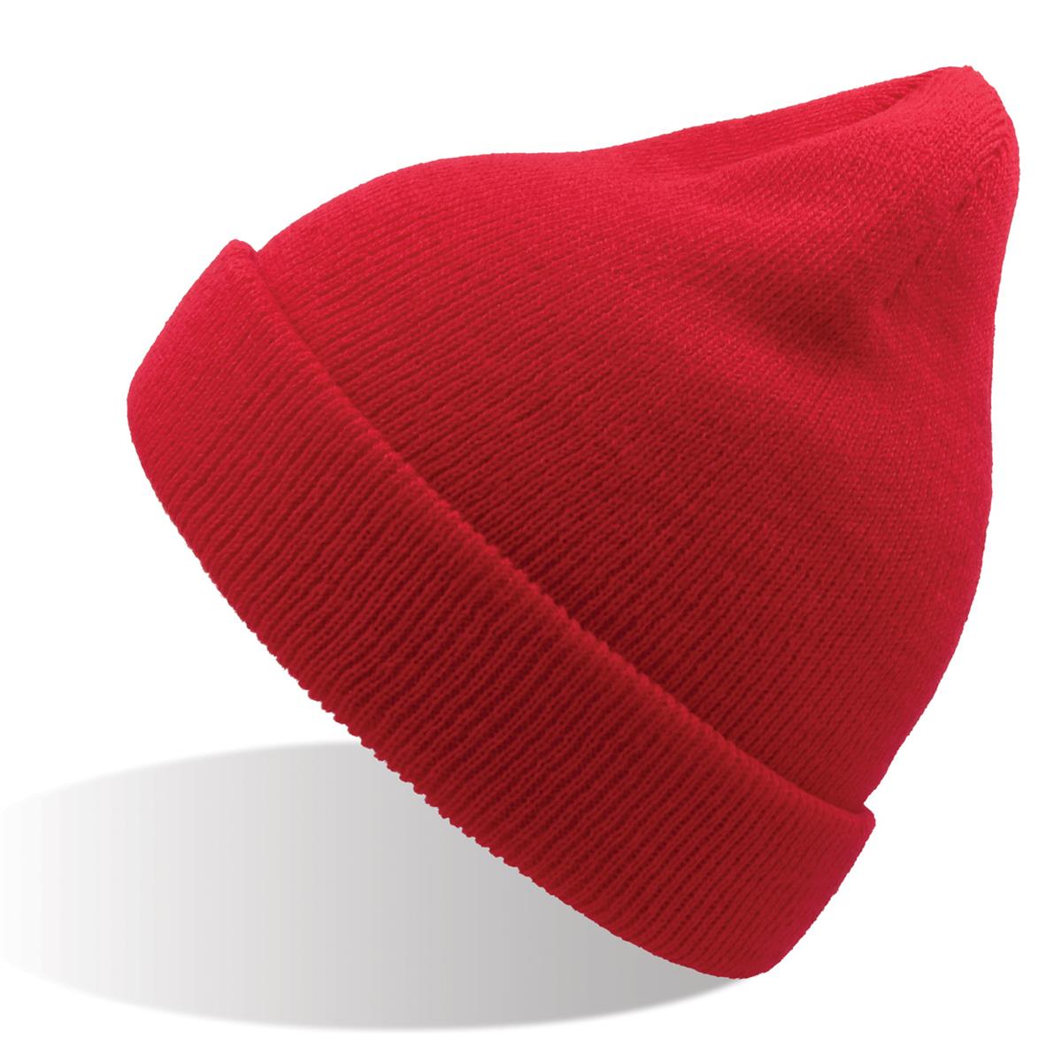 Kid Wind-S Beanie - Recycled Polyester - Red - Front