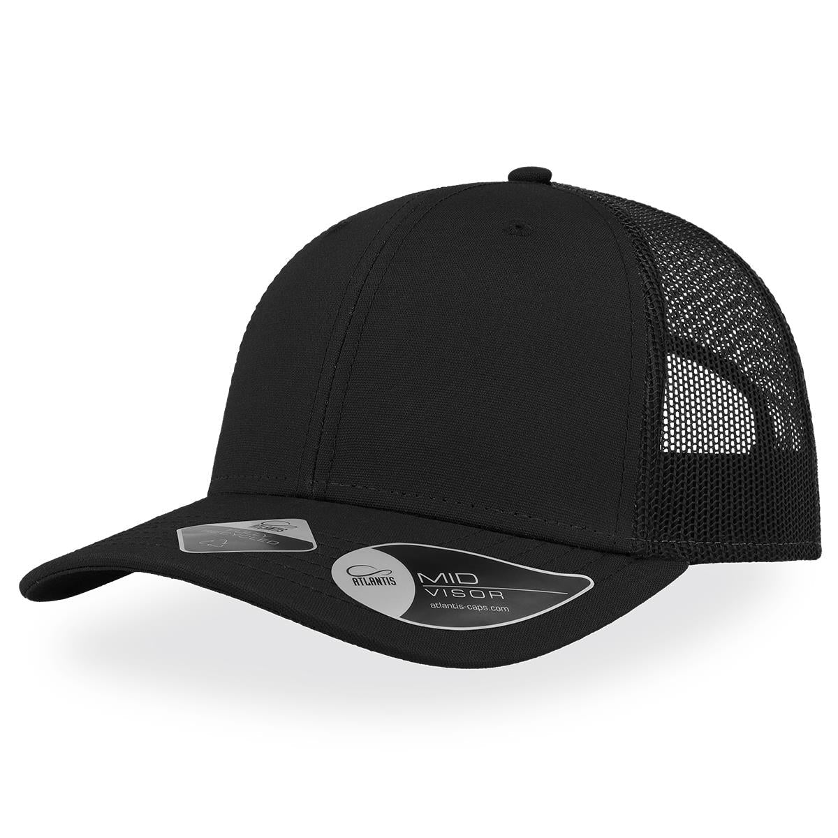 Recy Three Cap - Black / Black - Front