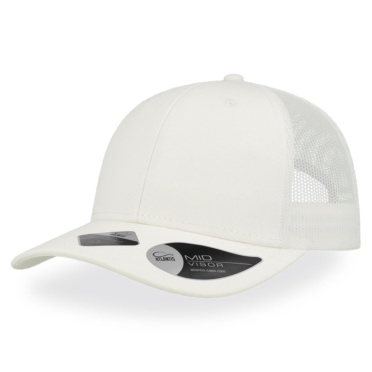 Recy Three Cap - White / White - Front