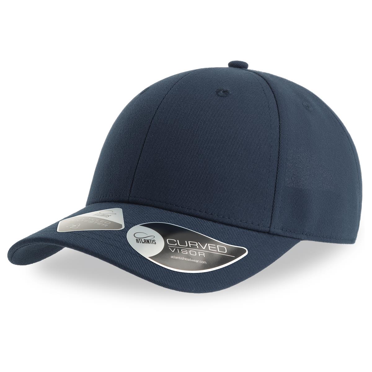 Joshua Recycled Cap - Navy - Front