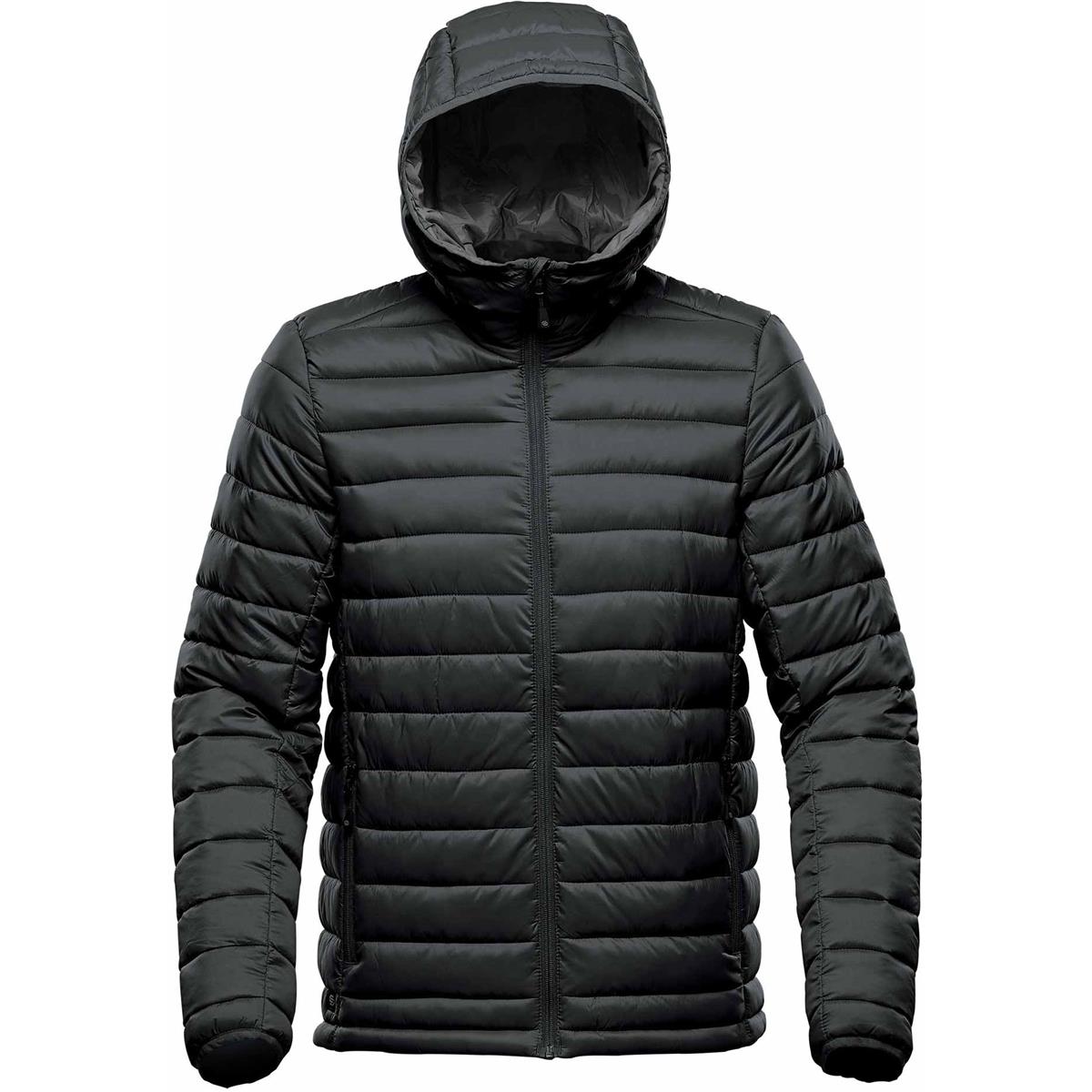 Men's Stavanger Thermal Jacket - Black / Graphite - Front