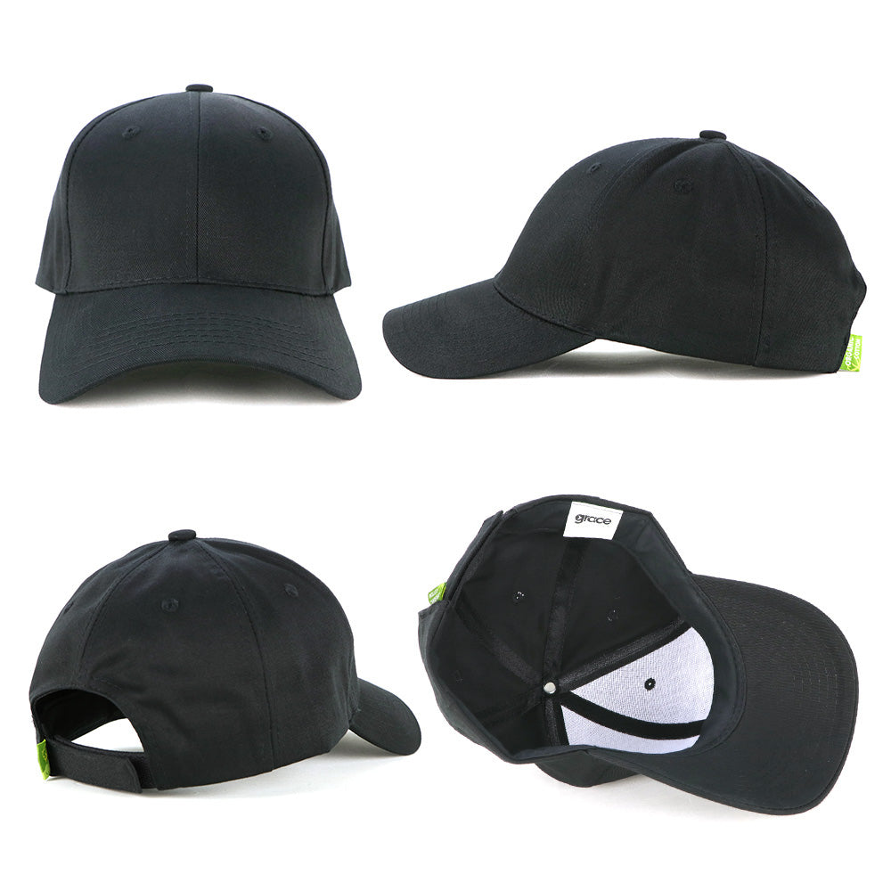 Organic Cotton Cap – Grace Collection AH128