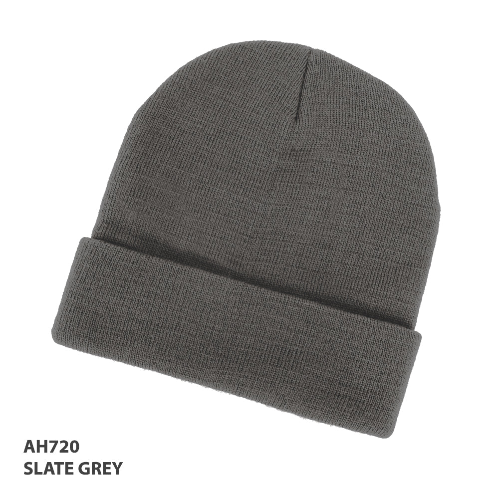 Acrylic Beanie - Slate Grey