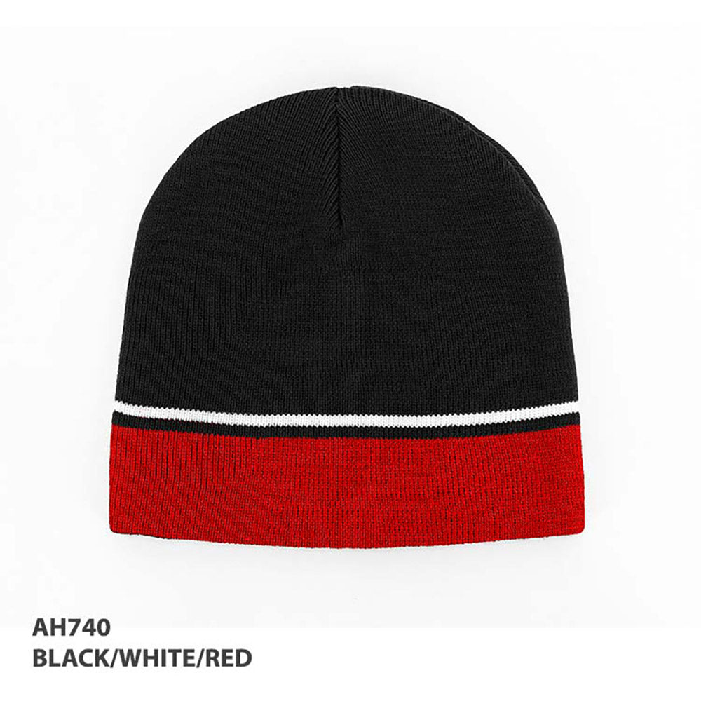 Acrylic Beanie Two Tone Beanie – Grace Collection AH740