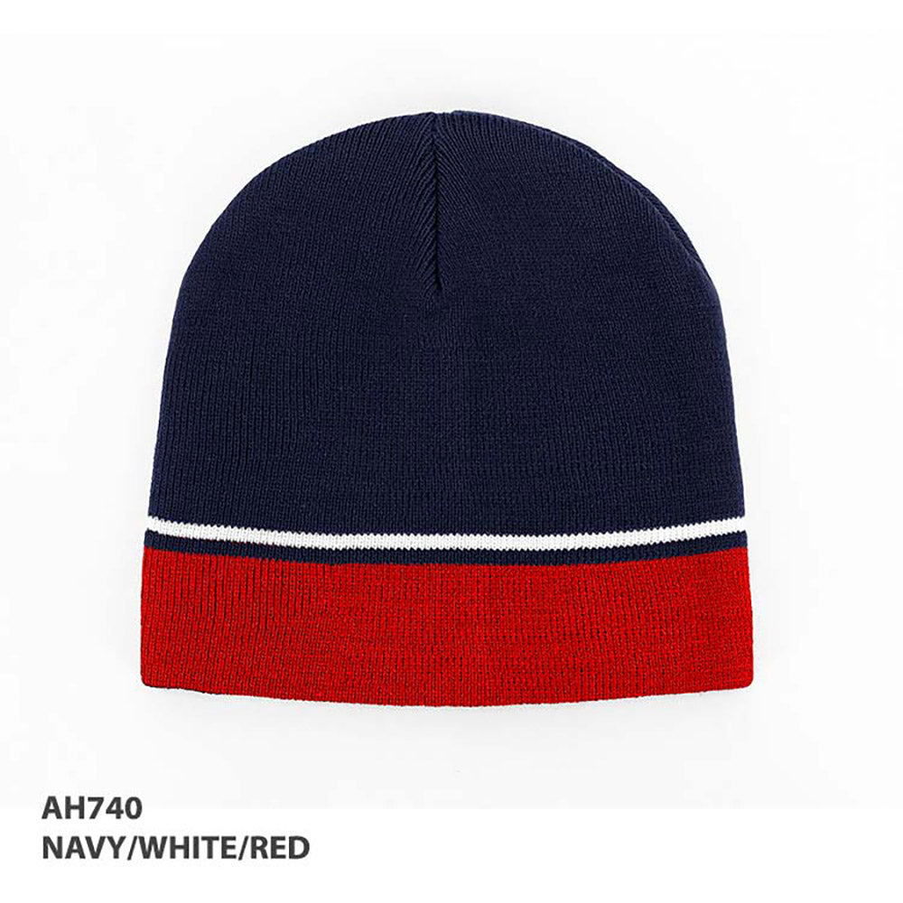Acrylic Beanie Two Tone Beanie – Grace Collection AH740