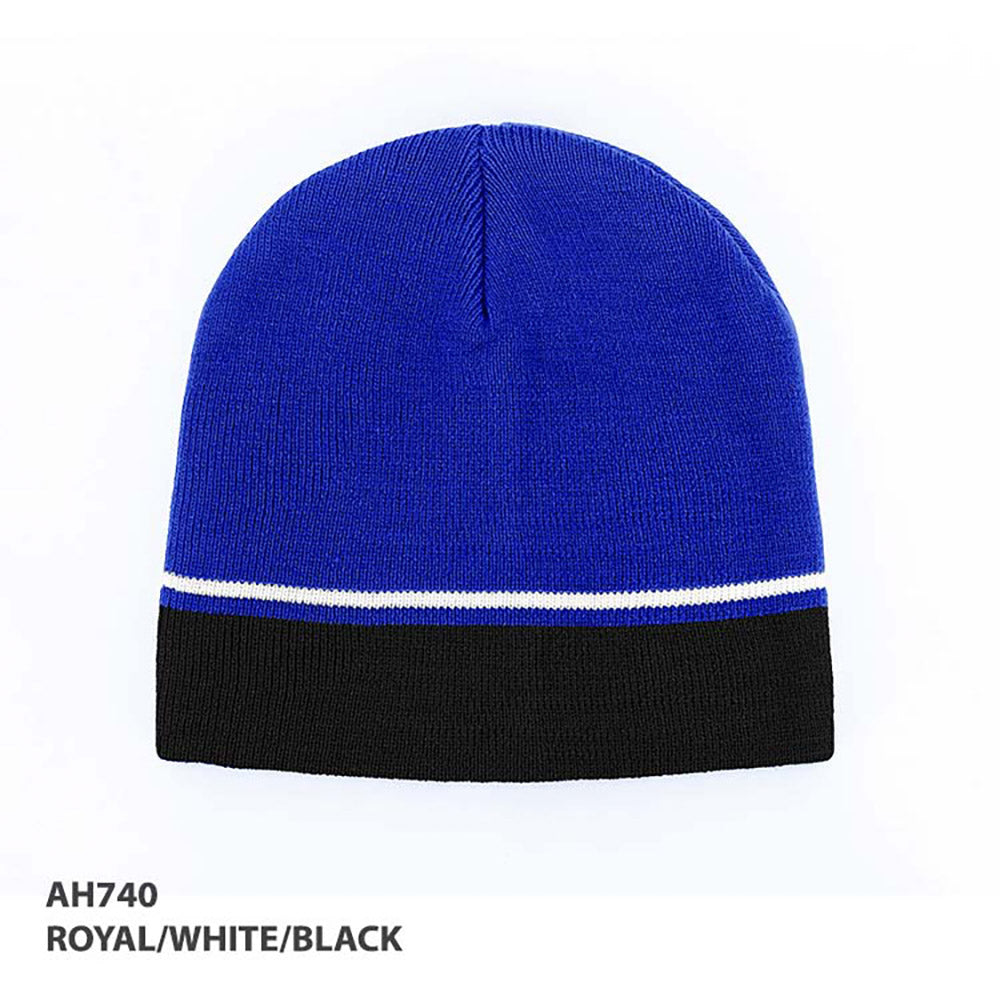 Acrylic Beanie Two Tone Beanie – Grace Collection AH740