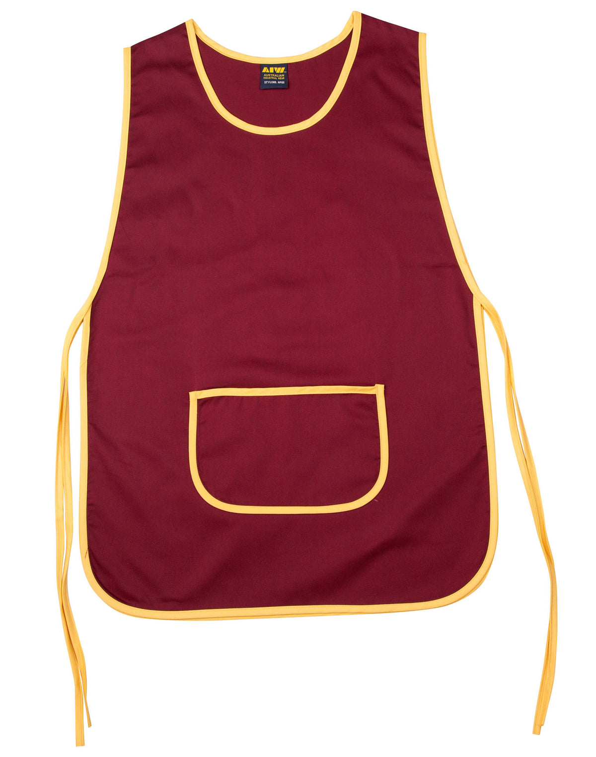 Ladies' Smock - AP05 - Maroon / Gold