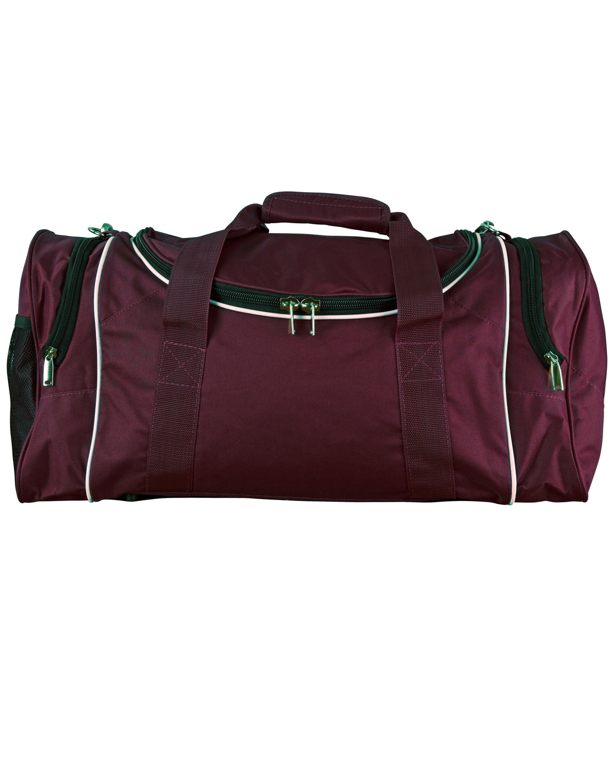 Winner - Sports / Travel Bag - B2020 - Maroon / White / Maroon