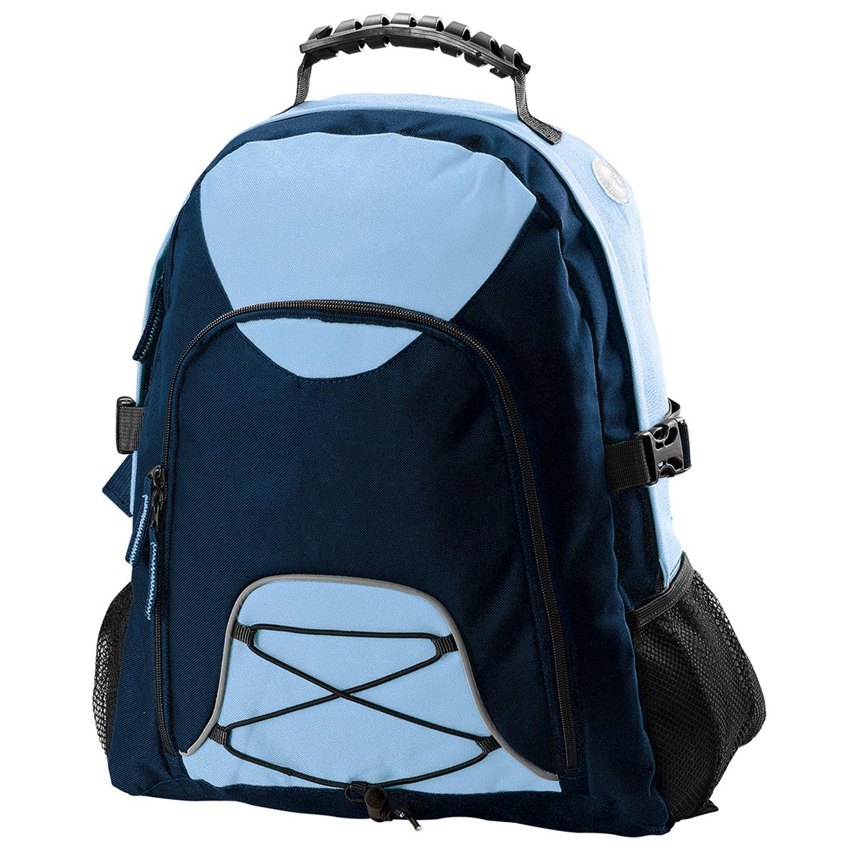 Climber Backpack - Powder Blue / Navy - Front