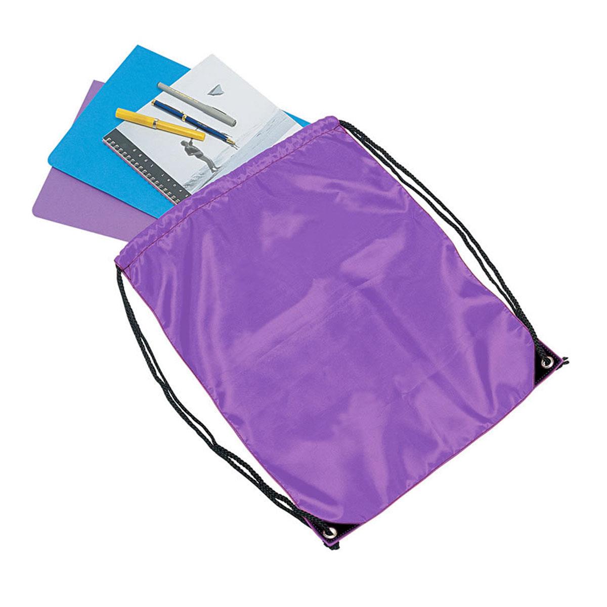 Backsack Drawstring Bag - Purple