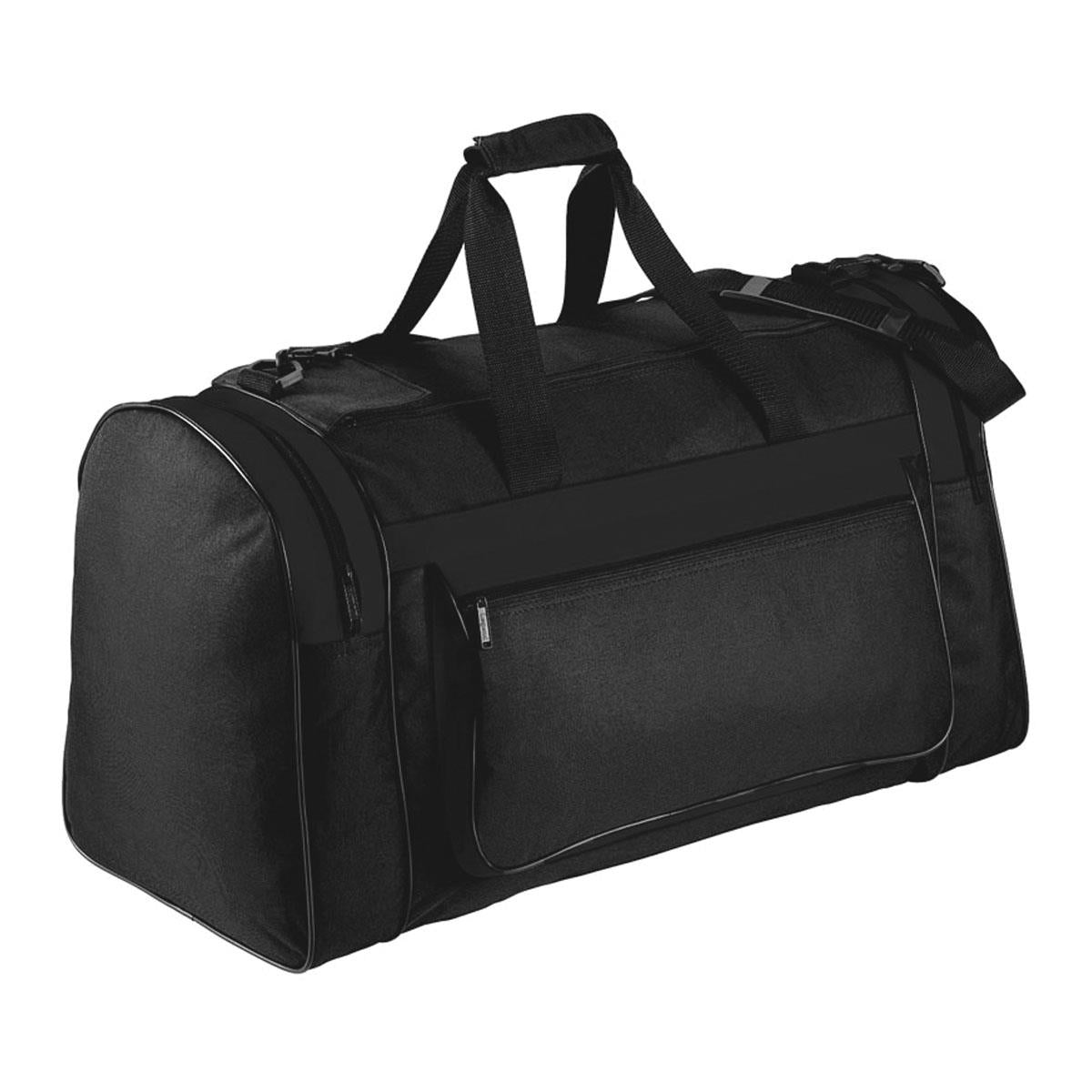 Magnum Sports Bag - Black / Black - Front