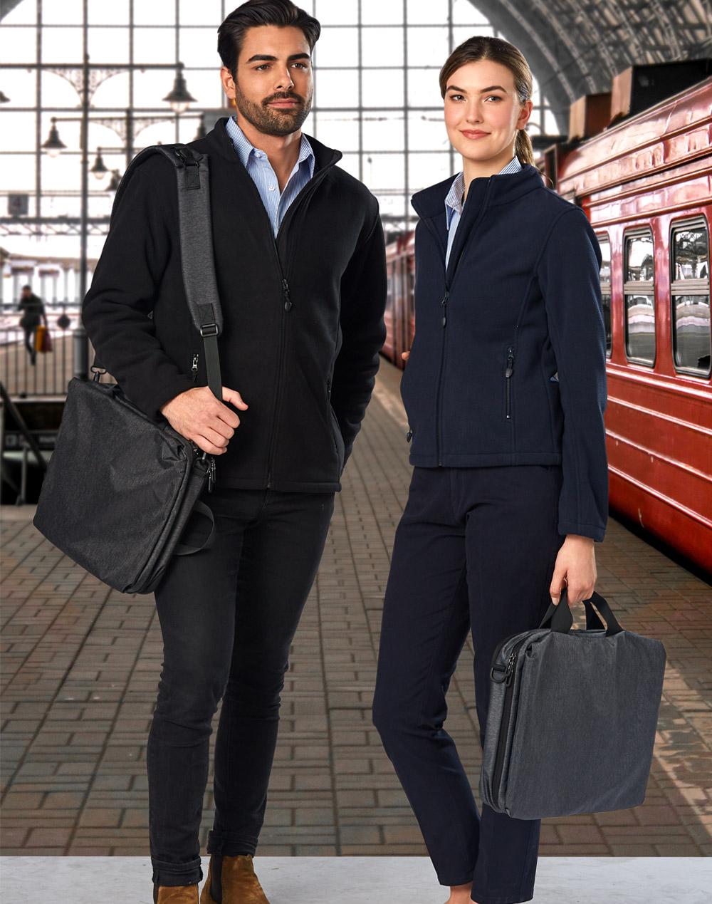 Winning Spirit Utility Heather Laptop Bag B5005