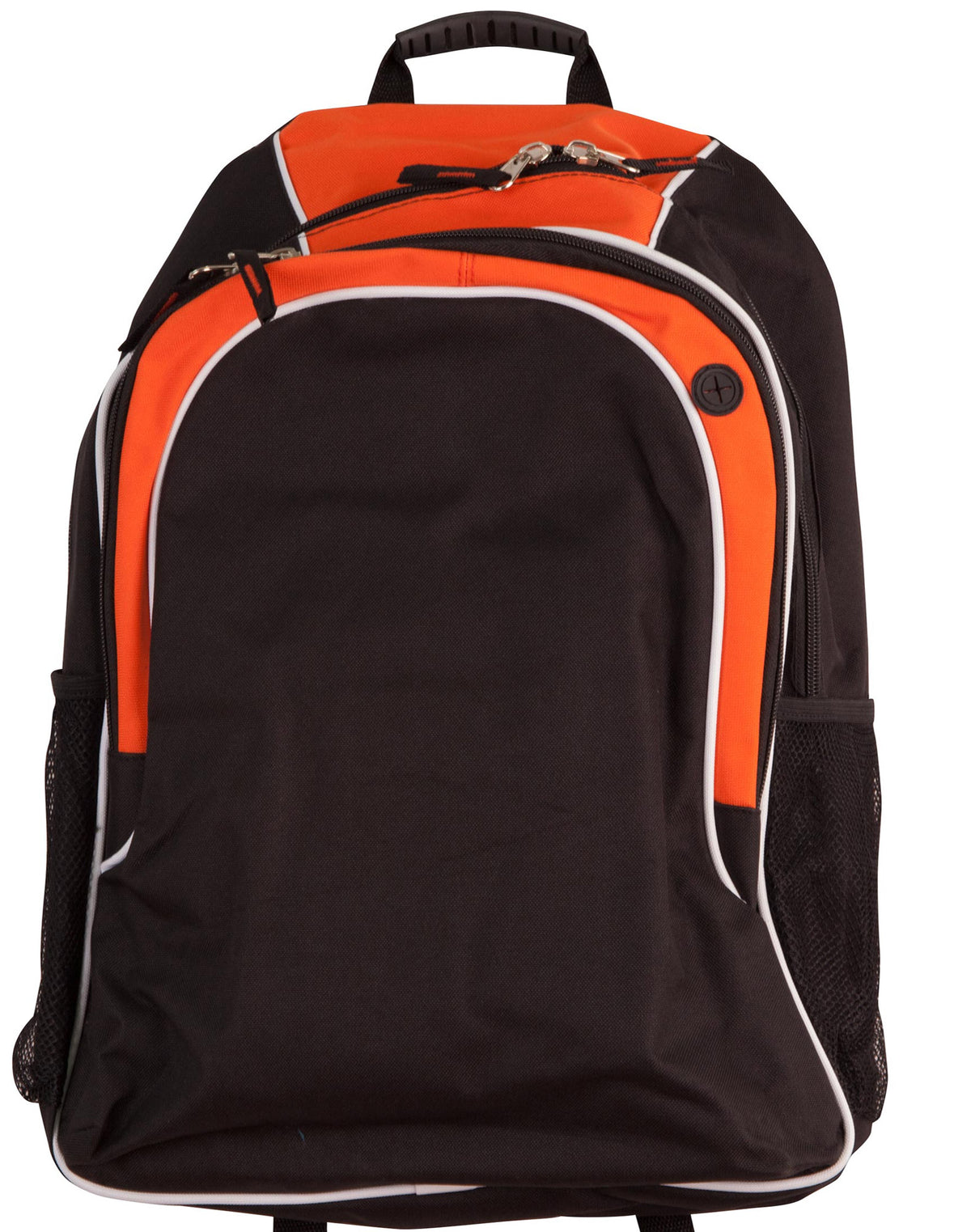 Winner Backpack - B5020 - Black / White / Orange