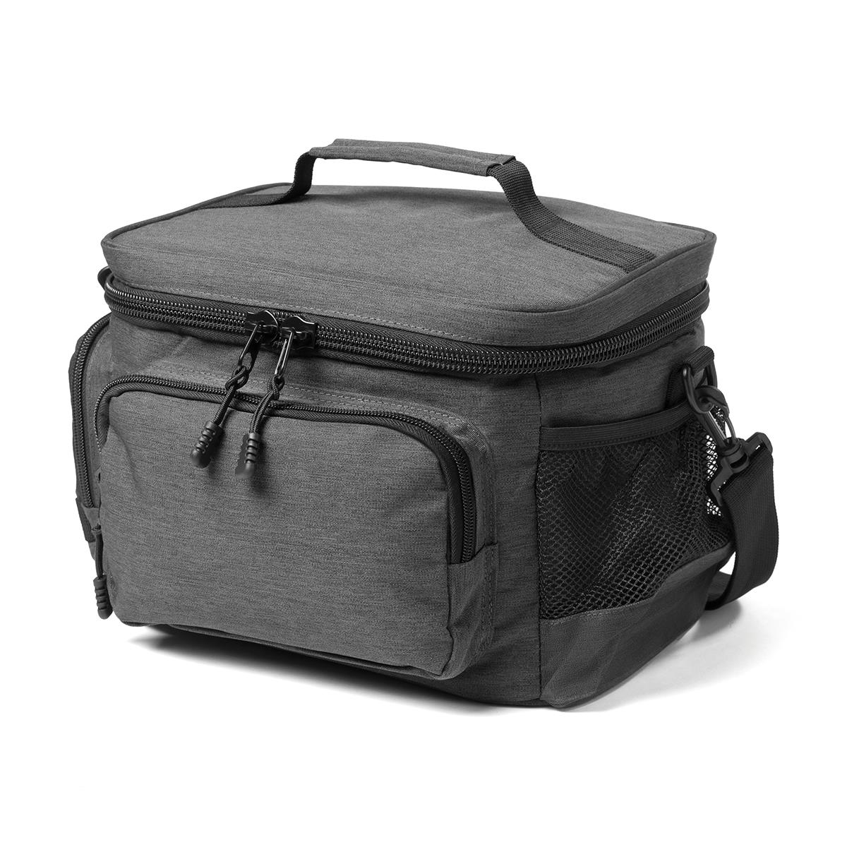Super Duty 12 - Lunch Cooler - Charcoal Heather - Front