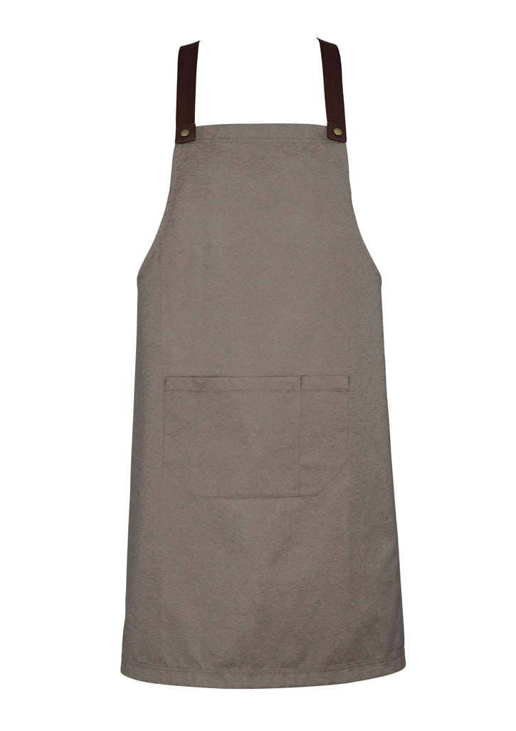 Urban Bib Straps - Chocolate - Front