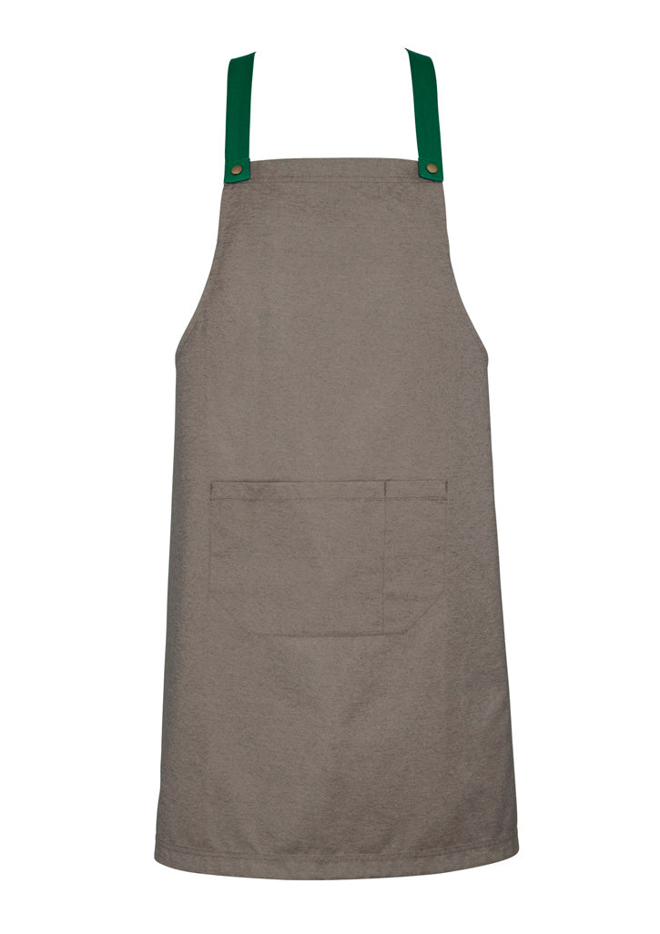 Urban Bib Straps - Green - Front