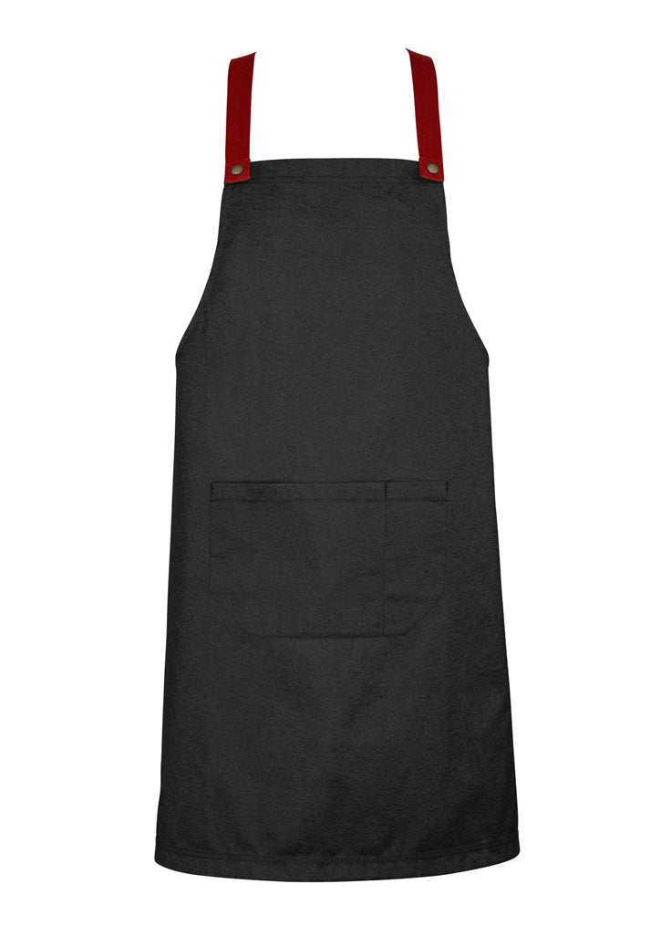Urban Bib Straps - Red - Back