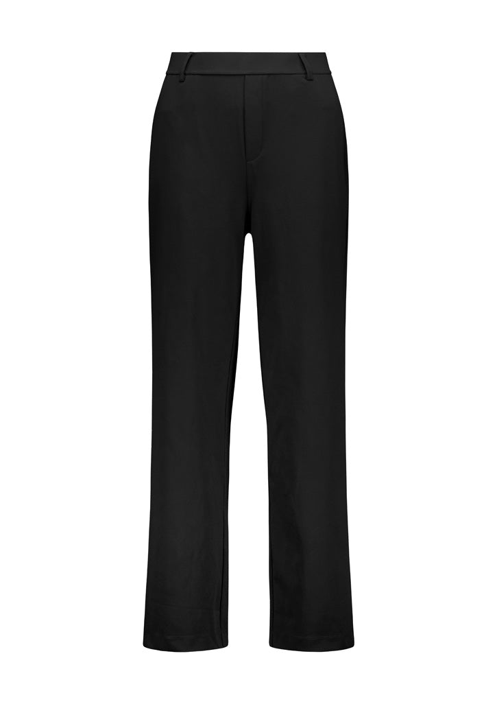 Soft Stretch Womens Pant - Black - Front