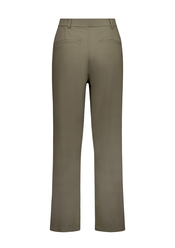 Soft Stretch Womens Pant - Taupe - Back