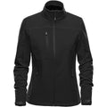 Women's Cascades Softshell - Black / Black - Front