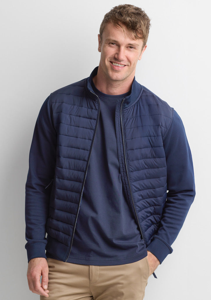 Tailor Mens Jacket - Navy - Model