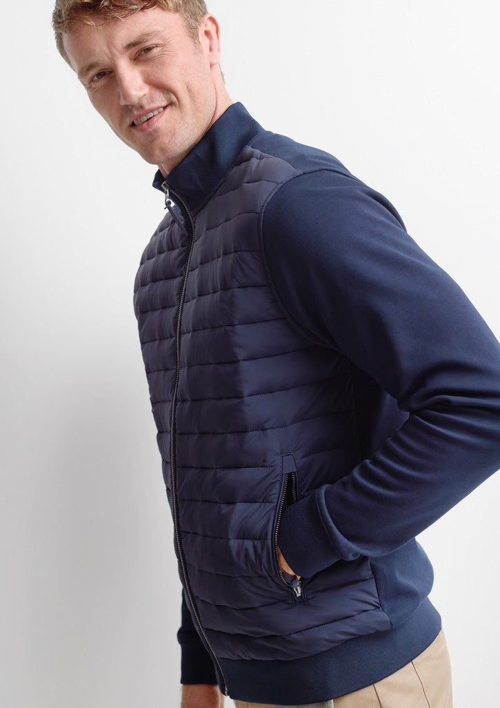 Tailor Mens Jacket - Navy - Model