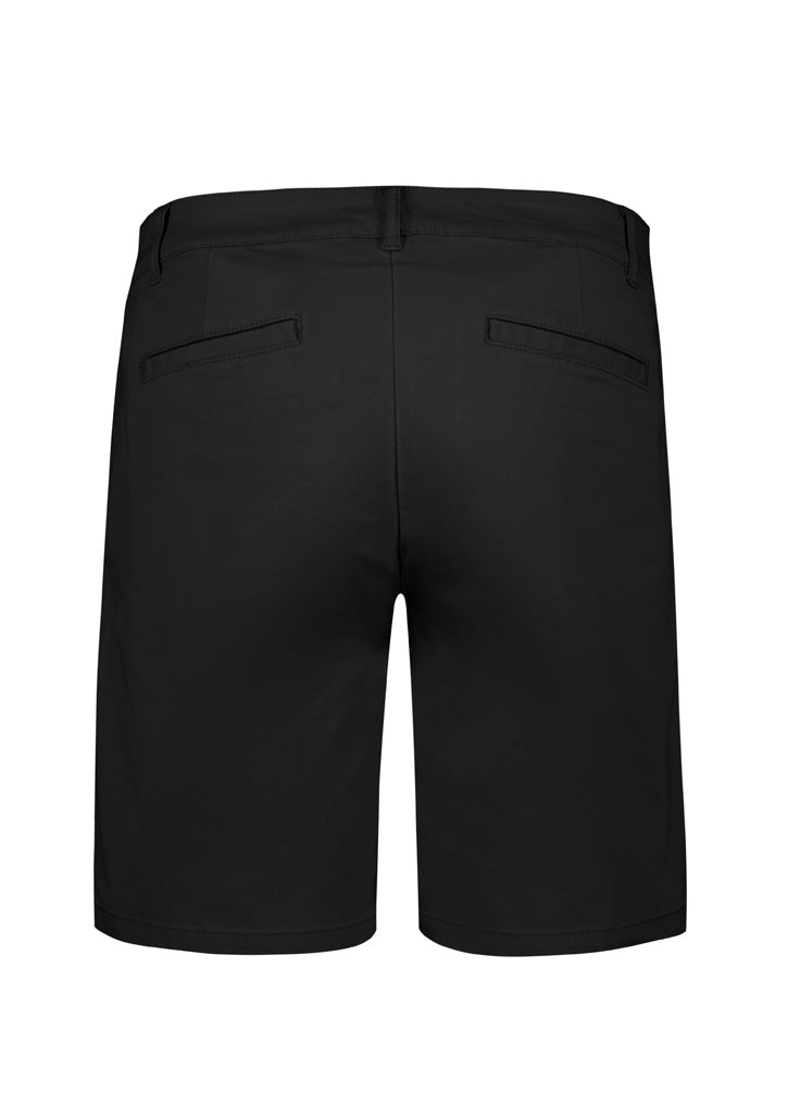 Lawson Womens Chino Short - Black - Back