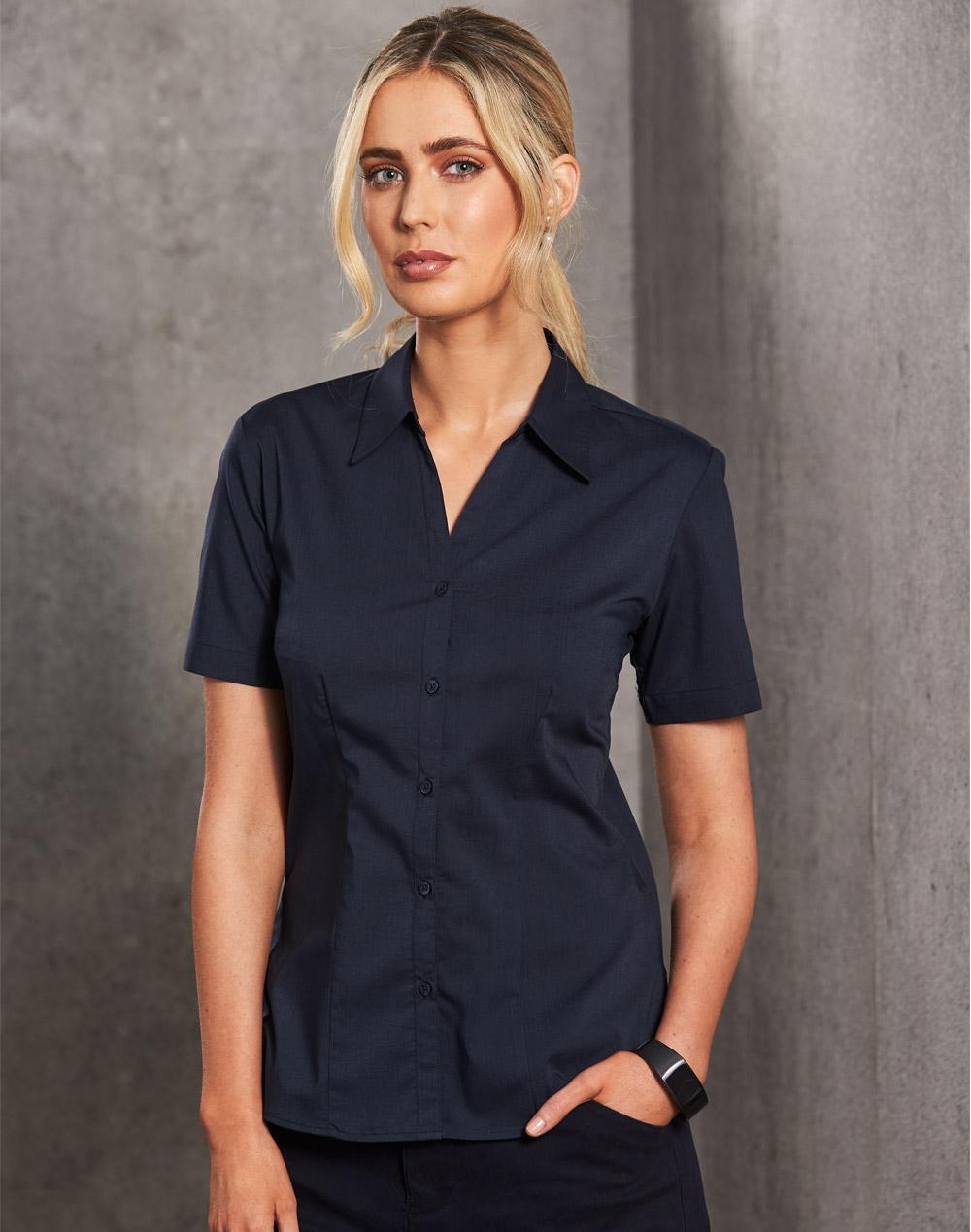 Winning Spirit Ladies S/S Teflon shirt BS07S