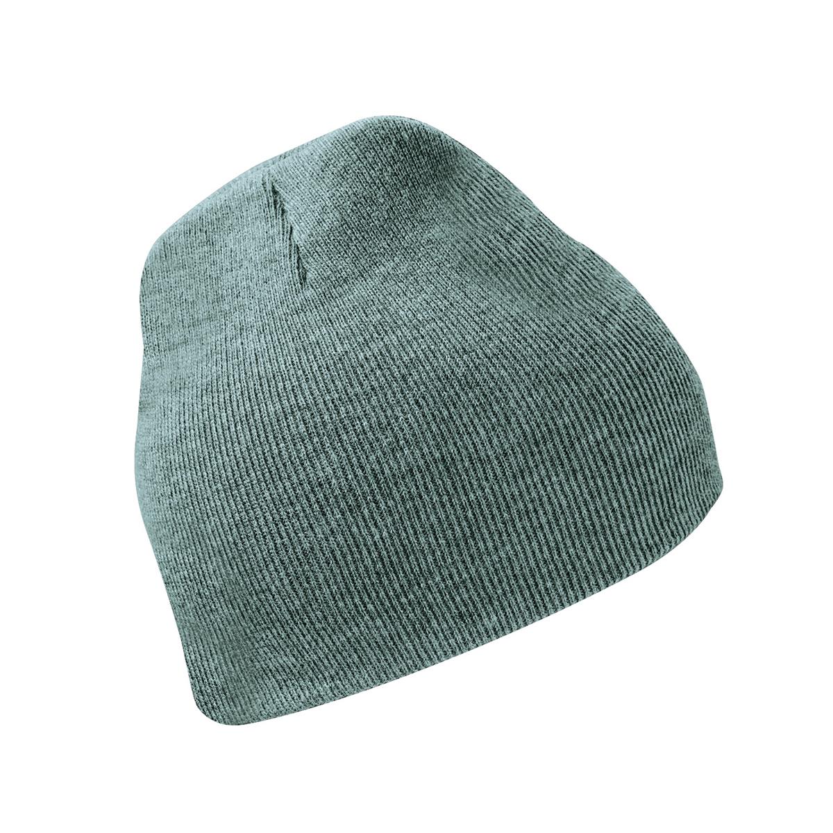 Avalante Knit Beanie - Ice Blue Heather - Front