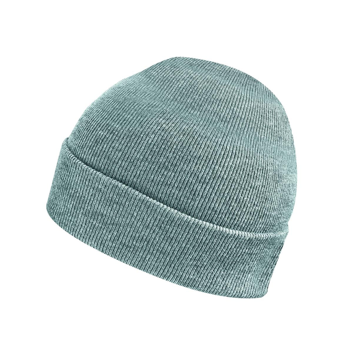 Dockside Knit Beanie - Ice Blue Heather - Front