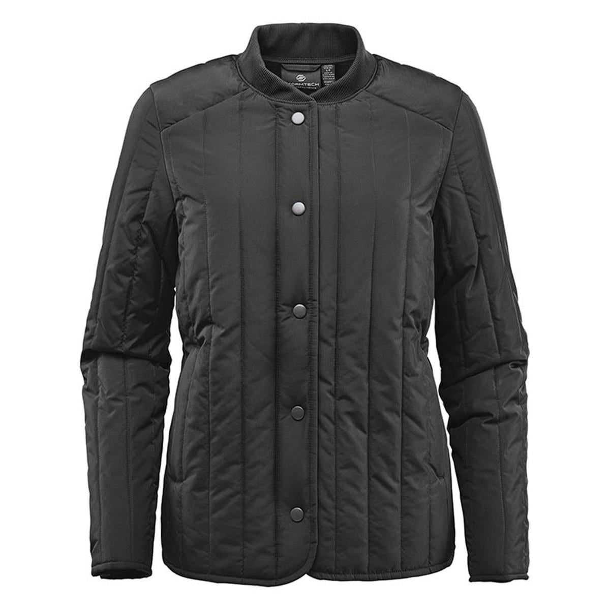 Women's Oakland Thermal Jacket - Black - Front
