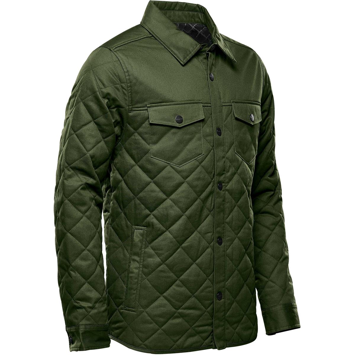 Men's Bushwick Quilted Jacket - Earth - Back