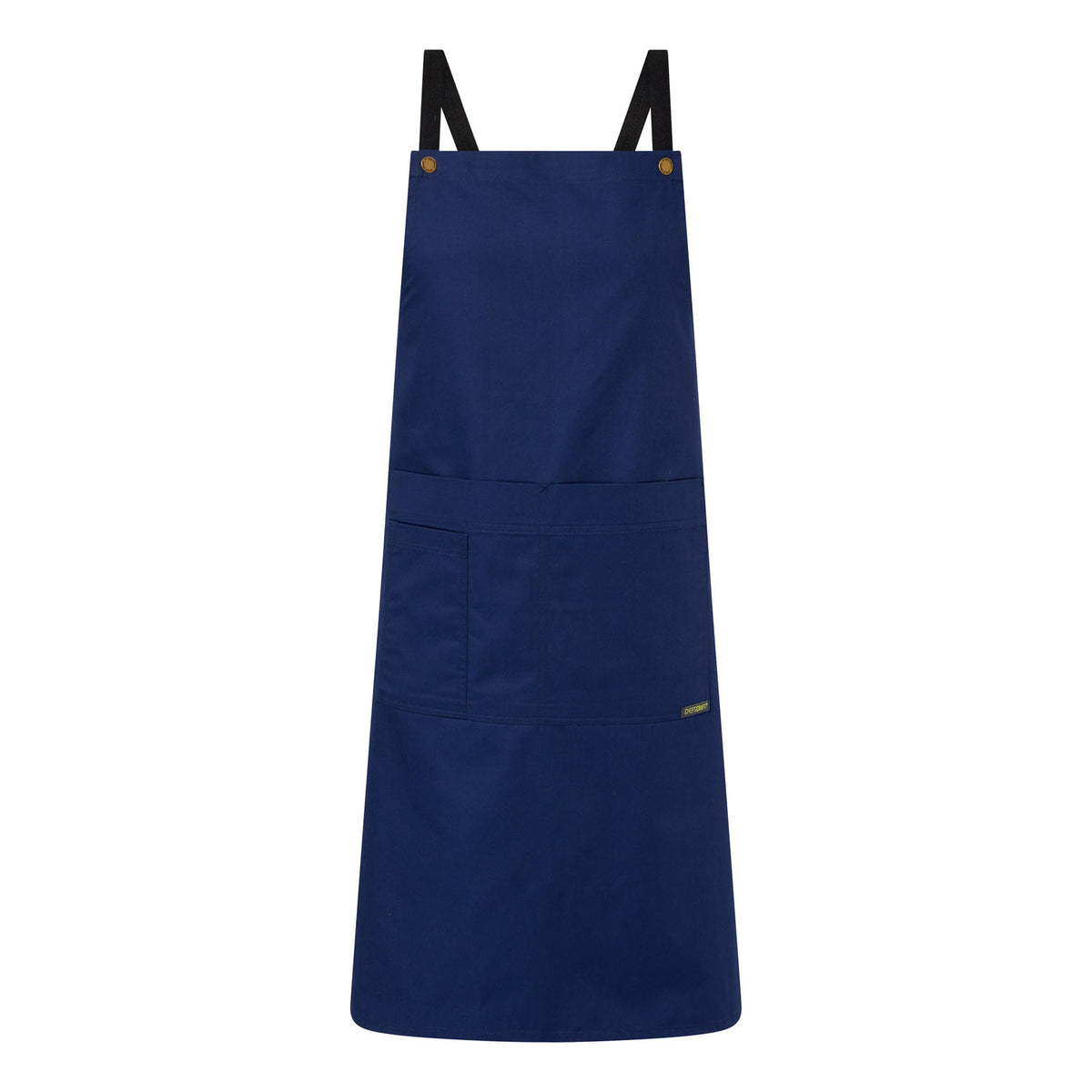 Full Bib Apron with Pockets - Blueberry