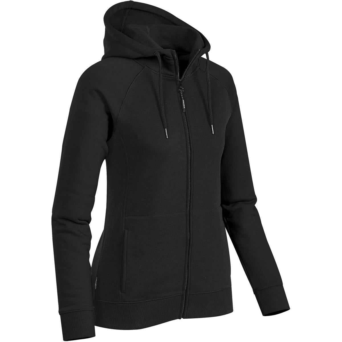 Women's Omega Zip Hoody - Black - Back
