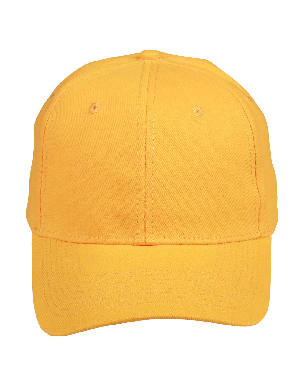 Heavy Brushed Cotton Cap - CH01 - Gold