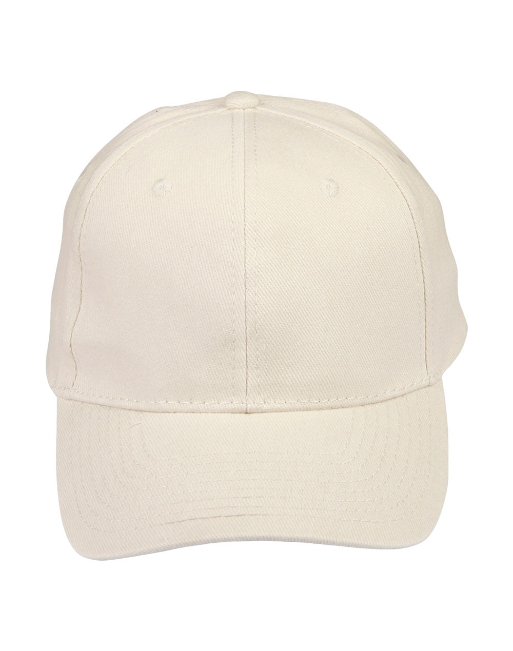 Heavy Brushed Cotton Cap - CH01 - Natural