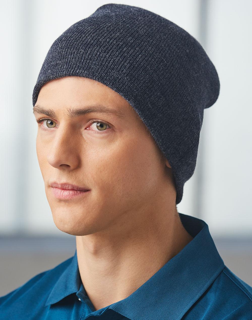 Winning Spirit Acrylic Knitted Marl Beanie CH22