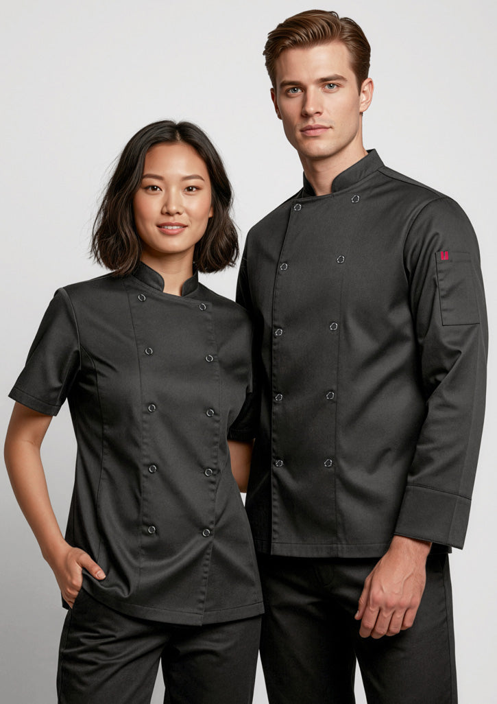 Zest Womens Short Sleeve Jacket - Black - Model