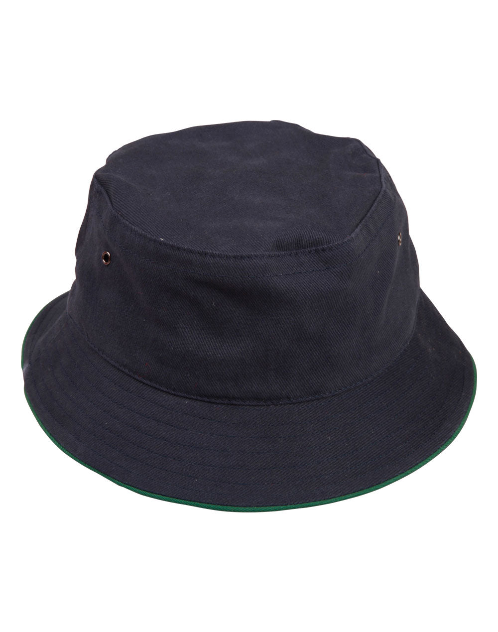 Soft Washed Sandwich Bucket Hat - CH31 - Navy / Bottle