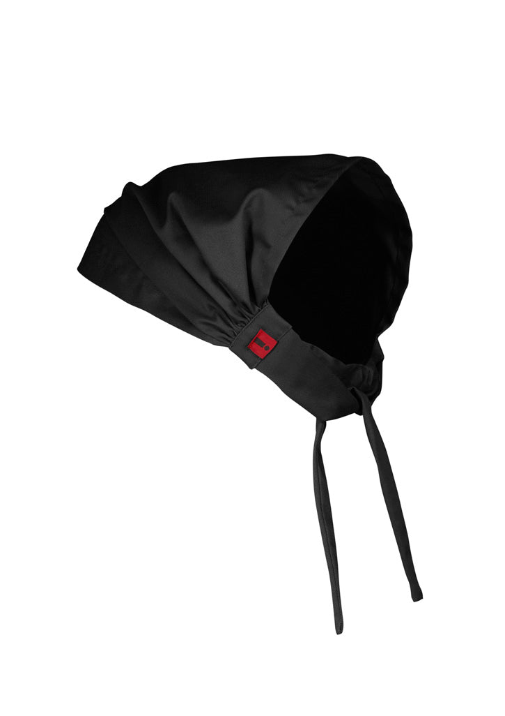 Twist Chef Bandana - Black - View