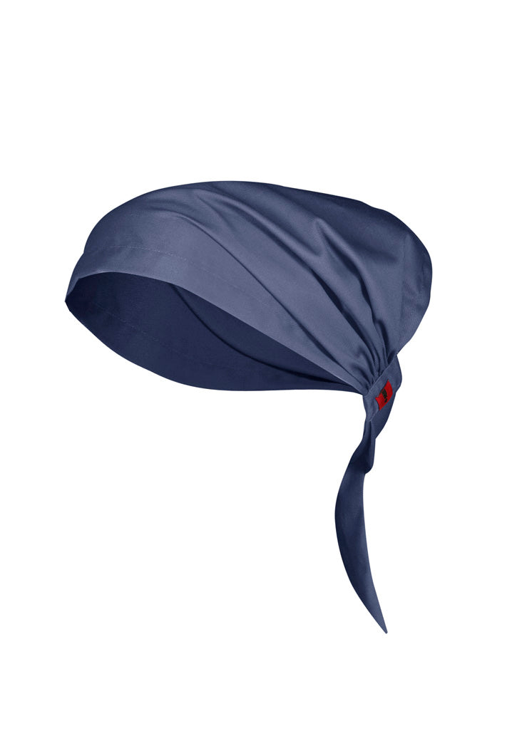 Twist Chef Bandana - Grey Smoke - Front