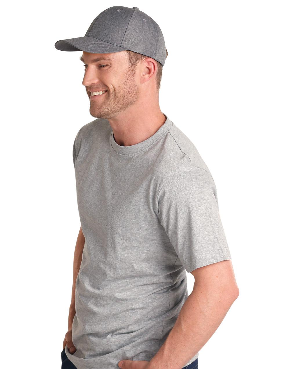Winning Spirit Premium Heather Polyester Baseball Cap CH33