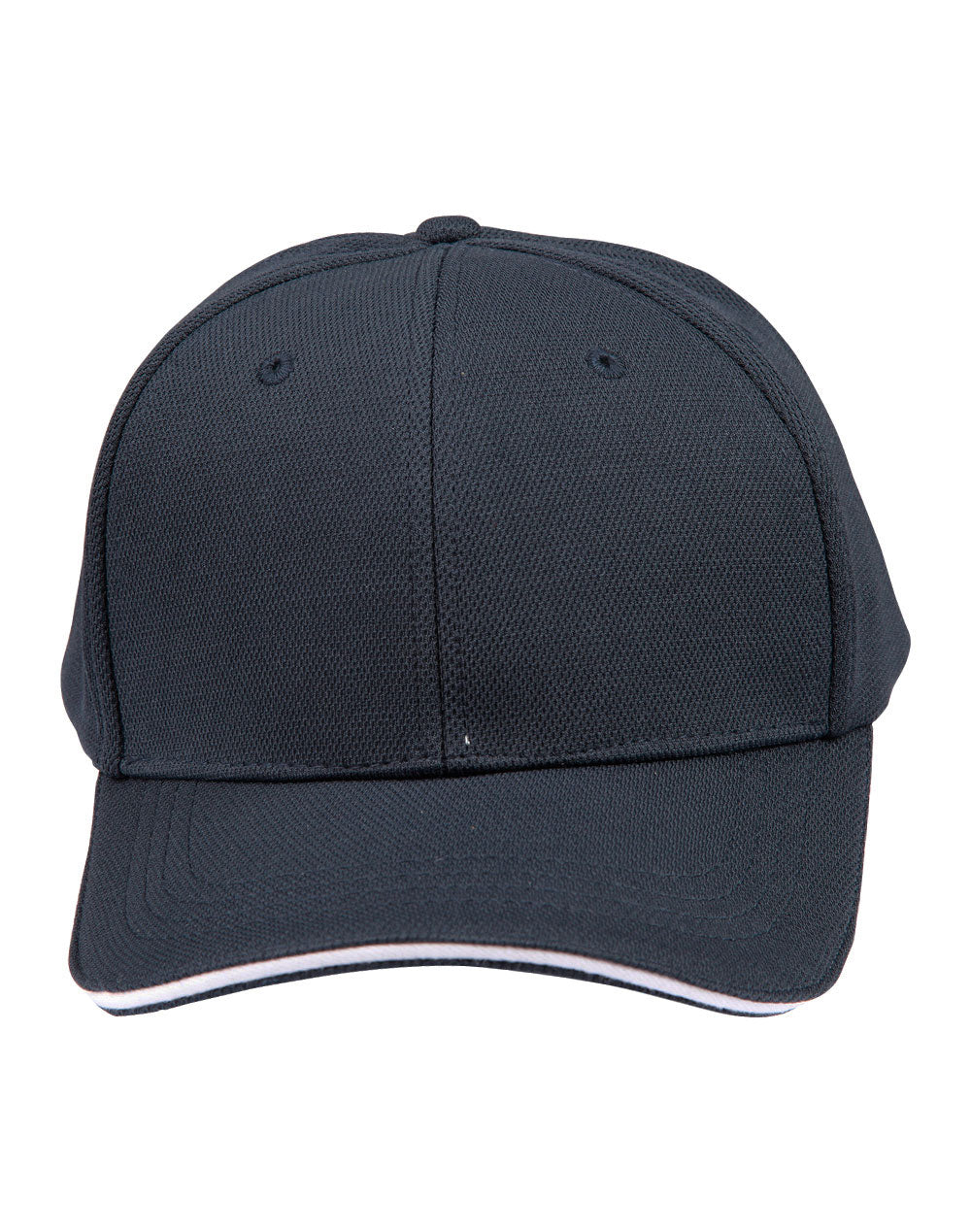 Pique mesh contarst sandwich - CH72 - Navy / White