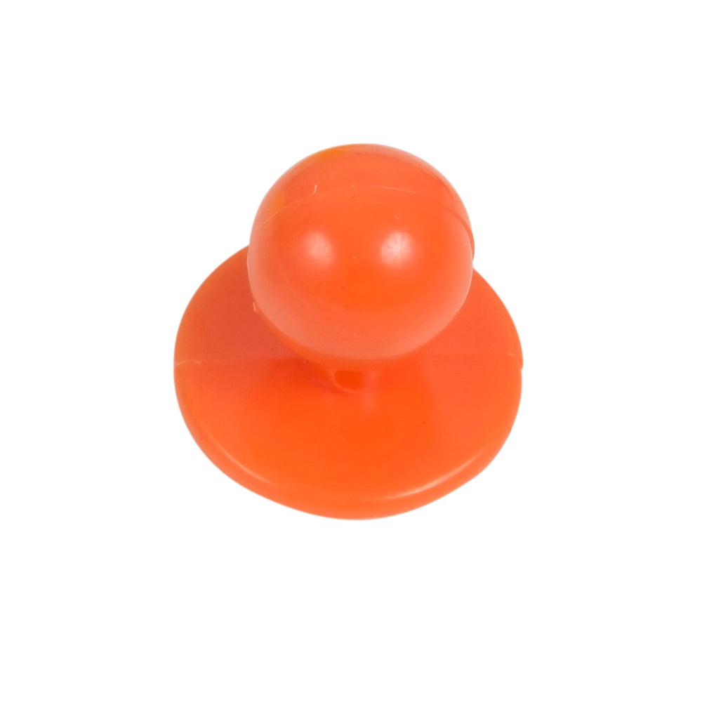 Coloured Stud Buttons - Orange