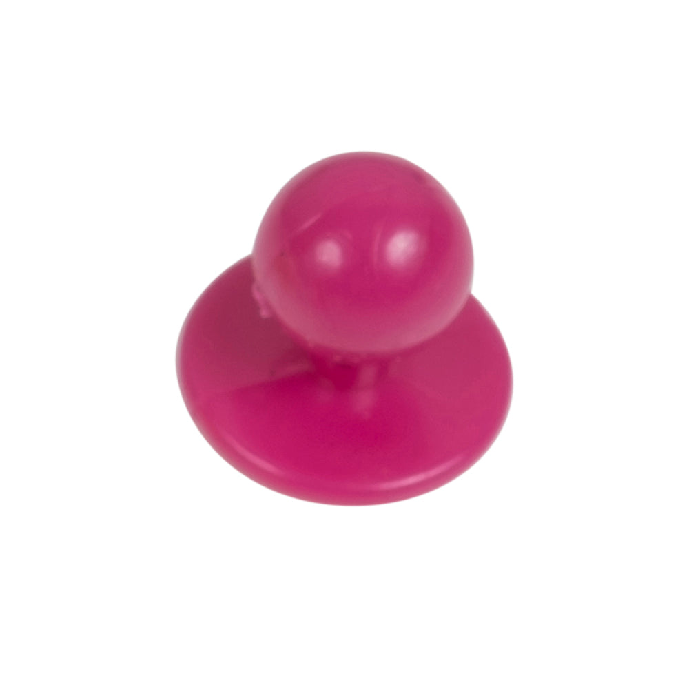 Coloured Stud Buttons - Pink