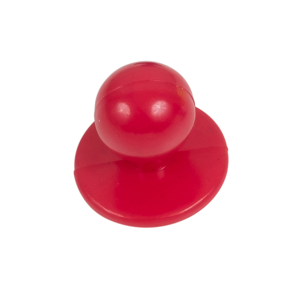 Coloured Stud Buttons - Red