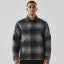 Men's Highland Sherpa Lined Plaid Jacket - view