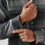 Men's Highland Sherpa Lined Plaid Jacket - view