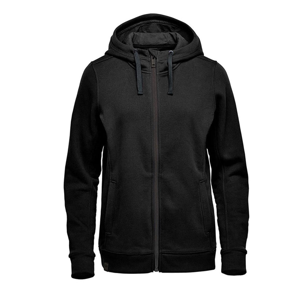 Women's Dolomite Fleece Hoody - Black - Front